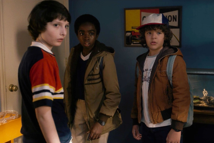 mike, lucas, dustin